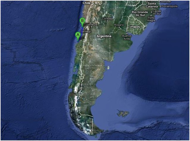 Hoffmeister map position South America April 21st 2012