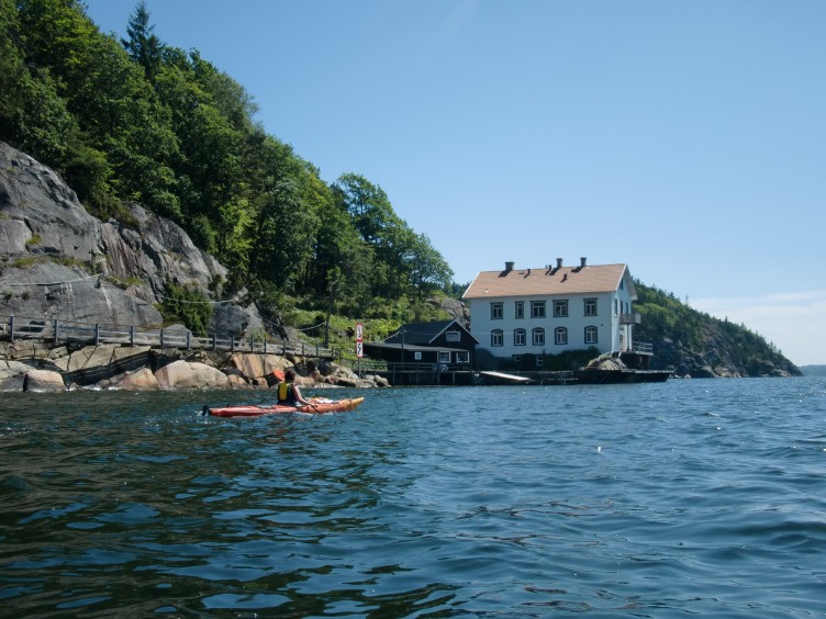 Stora Bornö, Gullmarsfjorden, paddling