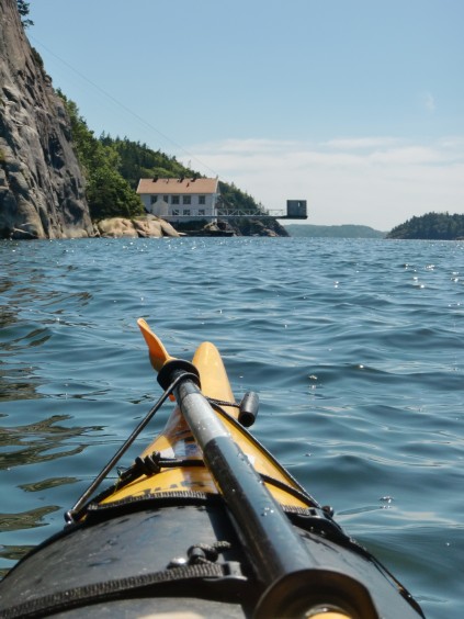 Stora Bornö, Gullmarsfjorden, paddling