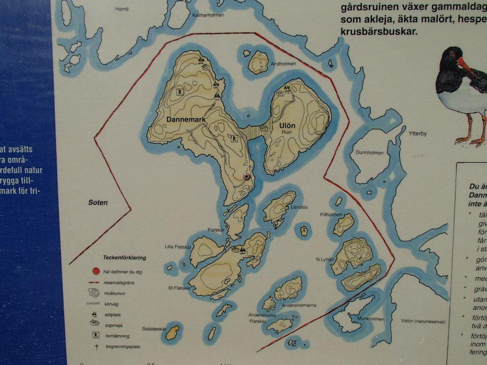 Dannemark naturreservat karta